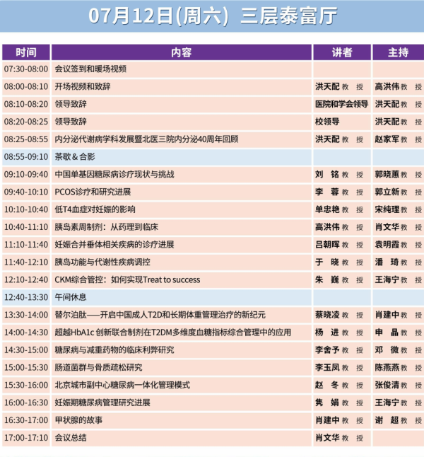 利好优配 7月12-13日 | 2025北京内分泌代谢病与生殖健康学术会议即将召开！