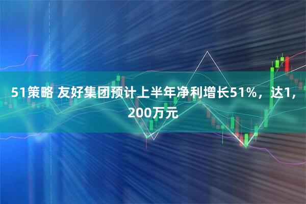 51策略 友好集团预计上半年净利增长51%，达1,200万元